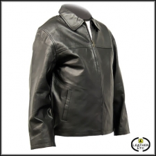 Jacket In Black Leather Jacket In Black Leather