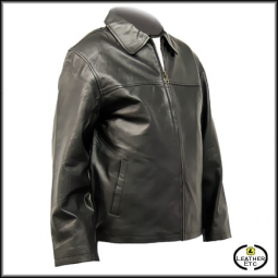 Jacket In Black Leather Jacket In Black Leather