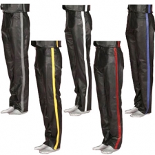 Leather Pant With Side Stripes Leather Pant With Side Stripes