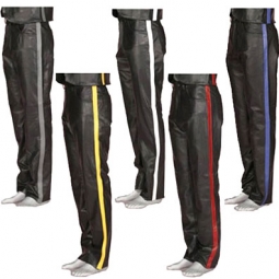 Leather Pant With Side Stripes Leather Pant With Side Stripes