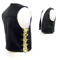 Bar Vest With Rings And Yellow Loops Bar Vest With Rings And Yellow Loops