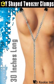Y Shaped Nipple To Clit Clamp Y Shaped Nipple To Clit Clamp