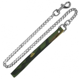 Camouflage Garment And Chain Leash Camouflage Garment And Chain Leash