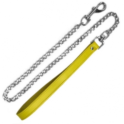 Yellow Leather Bondage Leash Yellow Leather Bondage Leash