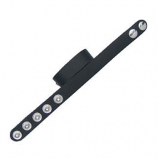 Black Leather Plain Cock Ring Black Leather Plain Cock Ring