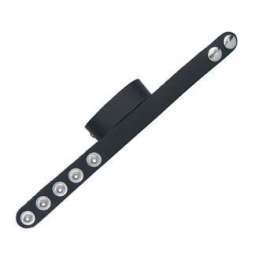 Black Leather Plain Cock Ring Black Leather Plain Cock Ring