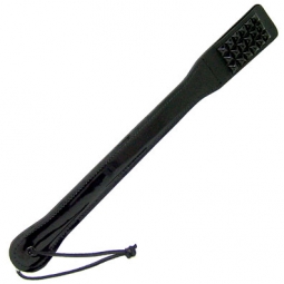 Slapper In Black Leather With Black Studs Slapper In Black Leather With Black Studs