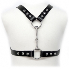 Men's Harness With Metal Bit Men's Harness With Metal Bit
