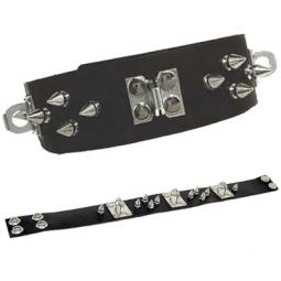 Fetish Collar With Hasp And Spikes Fetish Collar With Hasp And Spikes