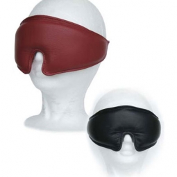 Padded Bondage Blindfold - Red Or Black Padded Bondage Blindfold - Red Or Black