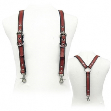 Genuine Leather Combination Suspenders Genuine Leather Combination Suspenders