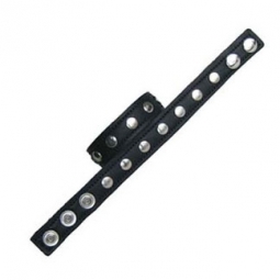 Black Leather Studded Cock Ring Black Leather Studded Cock Ring