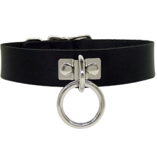 Leather Collar With A Halter Ring Leather Collar With A Halter Ring