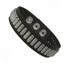 Armband With Oblong Spot Studs Armband With Oblong Spot Studs
