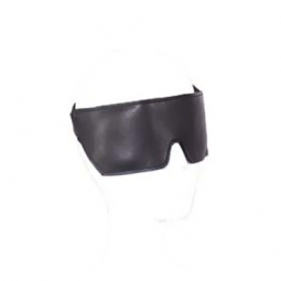 Bondage Blindfolds In Padded Black Leather Bondage Blindfolds In Padded Black Leather