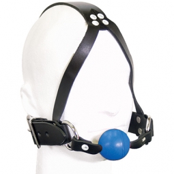 Head Harness With Ball Gag Head Harness With Ball Gag