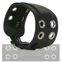 Fetish Watchband With Eyelets Fetish Watchband With Eyelets