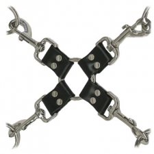 Black Leather Hog Tie Black Leather Hog Tie