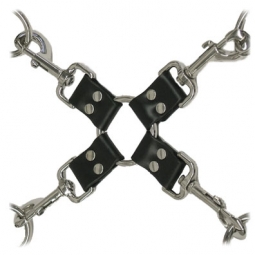 Black Leather Hog Tie Black Leather Hog Tie