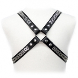 Harness With Chain Studs Harness With Chain Studs