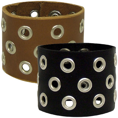 busty rachel griffiths leather bondage wrist band