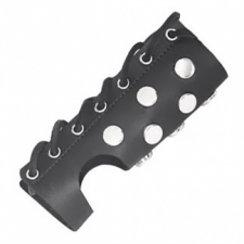 Lace Up Cock Sheath With Studs Lace Up Cock Sheath With Studs