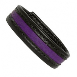 Purple Leather Velcro Cock Ring Purple Leather Velcro Cock Ring