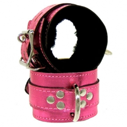 BDSM Cuffs With Soft Lining And Locking Buckle BDSM Cuffs With Soft Lining And Locking Buckle