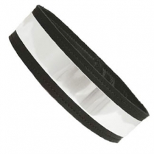 Black Leather Armband With Metal Plate Black Leather Armband With Metal Plate