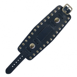Blue Leather Watchband Blue Leather Watchband