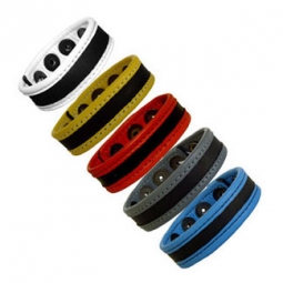 Leather Cock Ring With Colorful Piping Leather Cock Ring With Colorful Piping