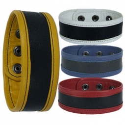 Black Armband With Colorful Piping Black Armband With Colorful Piping