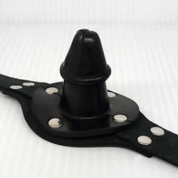 Penis Mouth Gag With Locking Buckle Penis Mouth Gag With Locking Buckle
