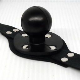 Solid Ball Gag With Locking Buckle Solid Ball Gag With Locking Buckle