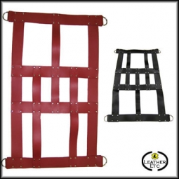 Sling | Black Or Red Leather Swing Sling | Black Or Red Leather Swing