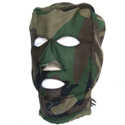 Camouflage Hood For Bondage Plays Camouflage Hood For Bondage Plays