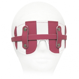 Pink/White Combination Blindfold - Lined Pink/White Combination Blindfold - Lined