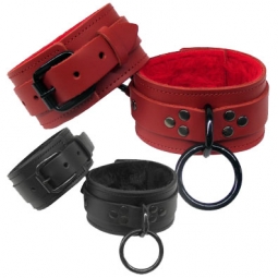 Bondage Restraints With Black Hardware Bondage Restraints With Black Hardware