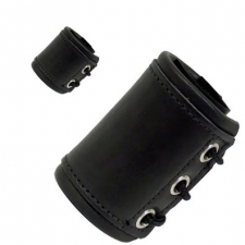 Ball Cincher In Black Leather Ball Cincher In Black Leather