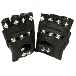 Fingerless Gloves With Studs Fingerless Gloves With Studs