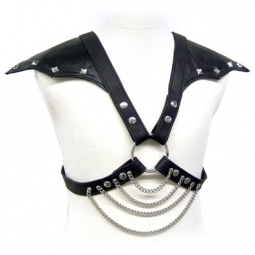 Black Leather Winged Harness Black Leather Winged Harness