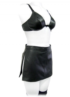 Underwire Bra In Leather Underwire Bra In Leather
