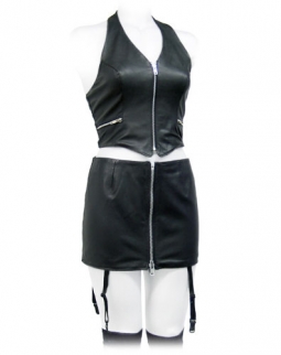 Halter Top And Garter Skirt Outfit Halter Top And Garter Skirt Outfit