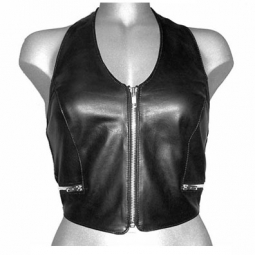 Zip Front Halter Top Zip Front Halter Top