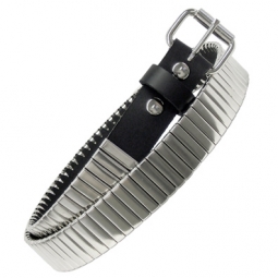 Metal And Leather Belt Metal And Leather Belt