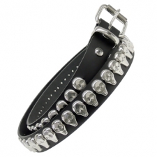 Leather Belt With Skulls Leather Belt With Skulls