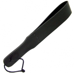 Double Layered Black Leather Slapper Double Layered Black Leather Slapper