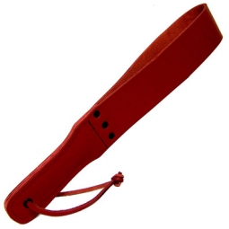 Double Layered Red Leather Slapper Double Layered Red Leather Slapper