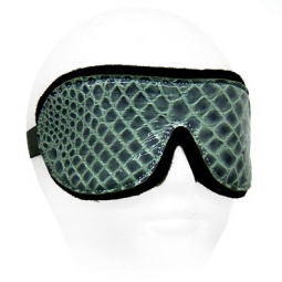 Neoprene Padded Exotic Blue Blindfold Neoprene Padded Exotic Blue Blindfold