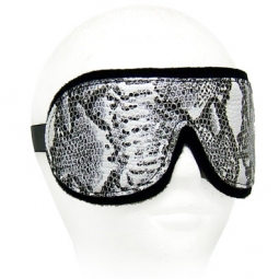 Neoprene Padded Snake Print Blindfold Neoprene Padded Snake Print Blindfold